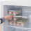 10 Grid Egg Storage Organizer Light Blue Large Capacity Container for Refrigerator and Freezer, Single Layer Design 5