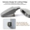 Refrigerator Lock, Fridge Freezers Door Lock with Strong Adhesive 3
