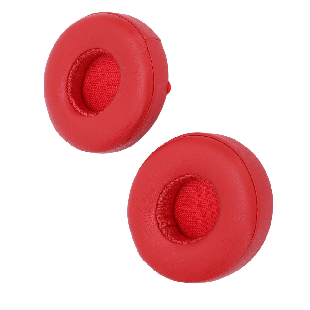 Noise-Isolating Ear Pad For Headphones, High Density Foam & Protein Leather Red 5031346687568
