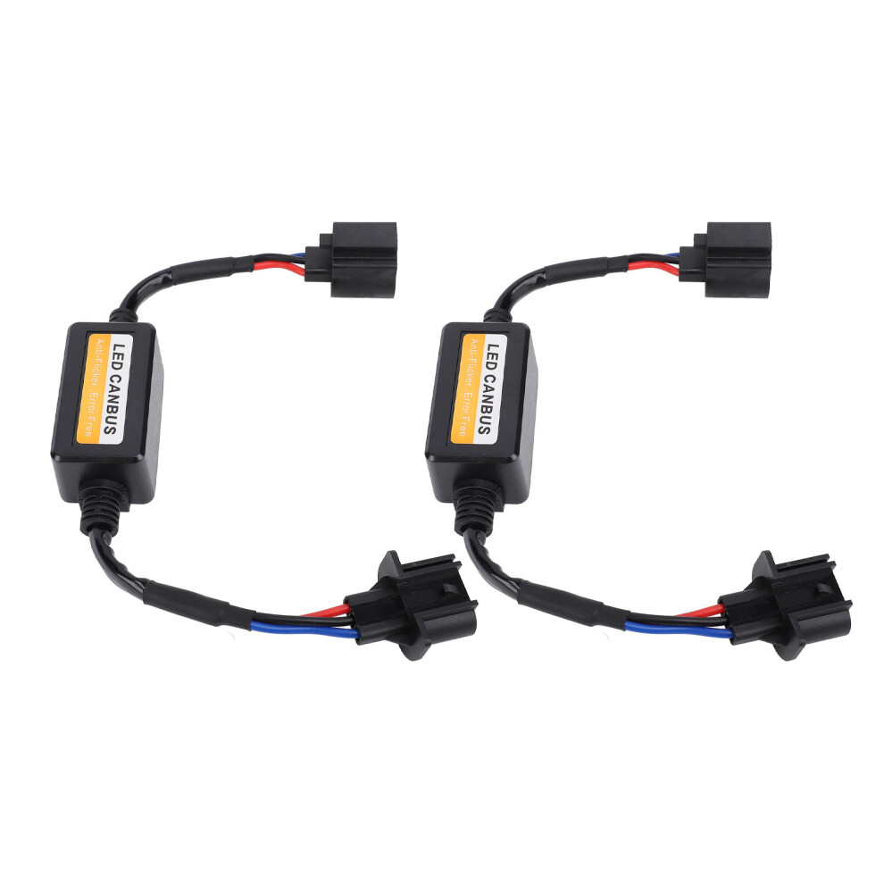 2Pcs H13 Headlamp Canbus Decoder Kit For Car Leds Anti Flicker Error 4221346687847