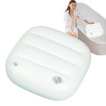 Inflatable Hot Tub Seat - Weighted Sitting Mat for Indoor Outdoor Use, Home Bathtubs, Soft Pillow Design, Durable Material