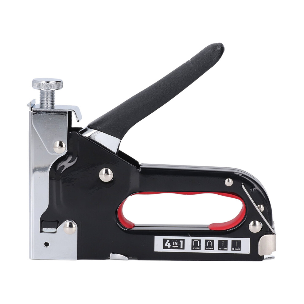 Heavy Duty Upholstery Staple Gun 4-In-1 Power Adjustable Industrial 8741346689529