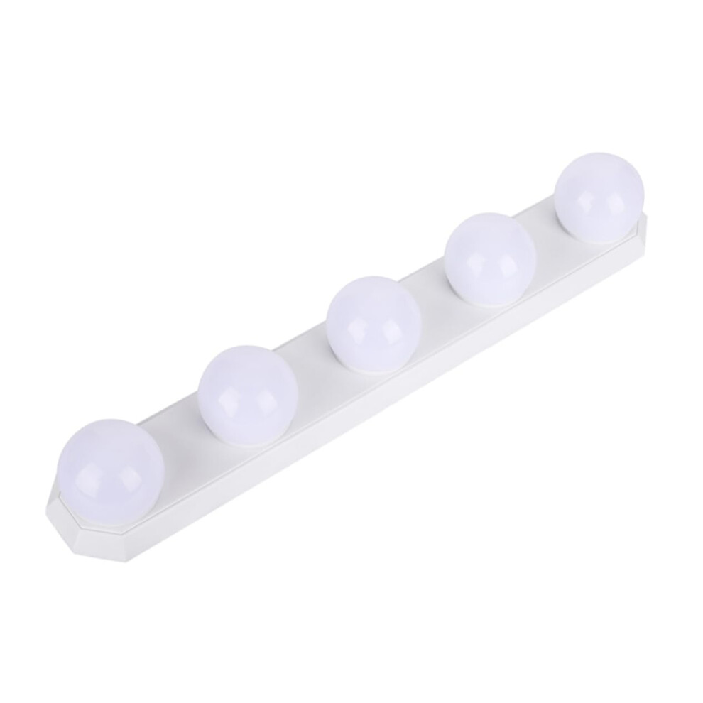 Vanity Makeup Mirror with LED Lights, Adjustable Brightness Levels, Color Temperatures, and Suction Cup Design