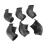 6PCS Billiard Table Liners Smooth Sliding Durable 4