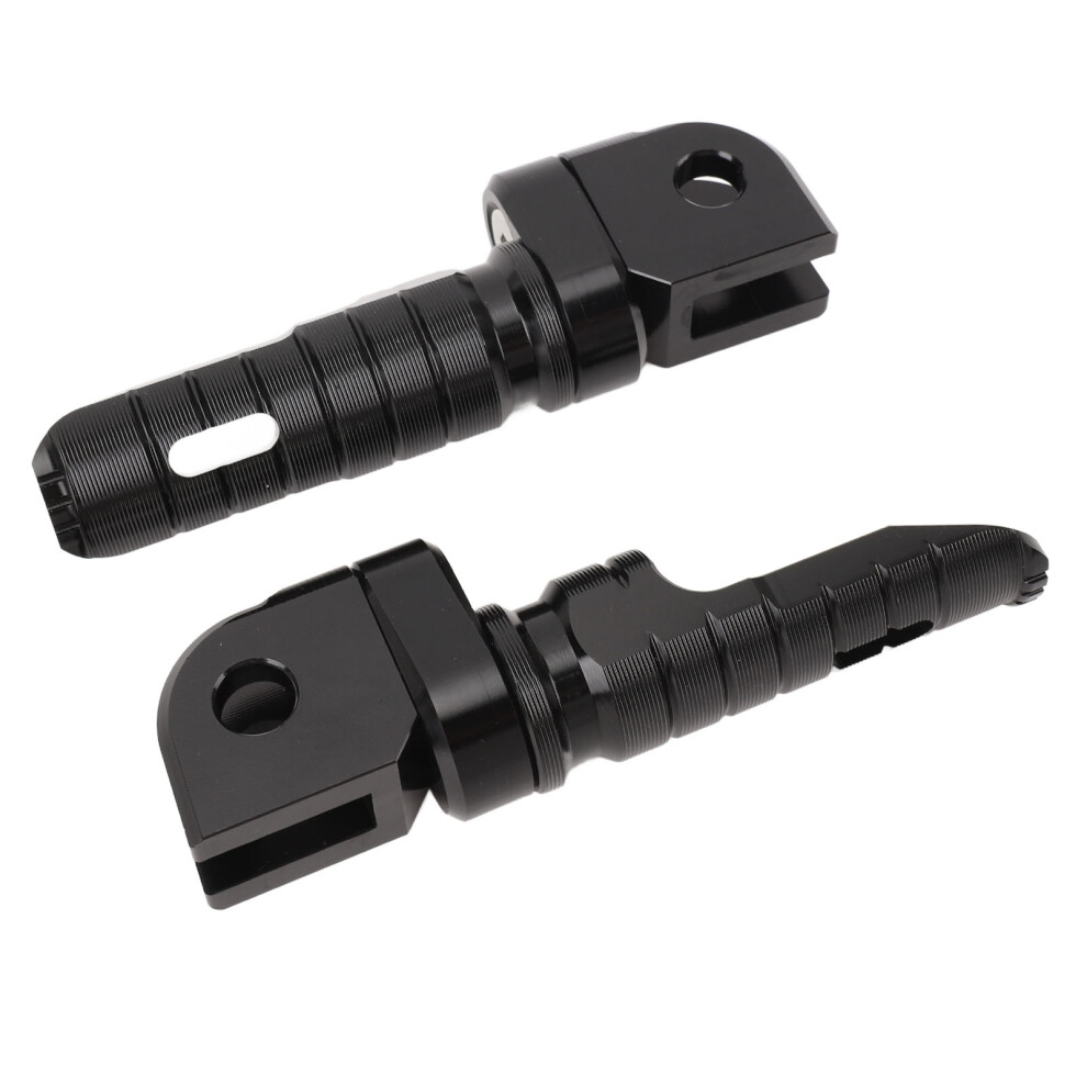 Motorcycle Front Foot Peg Pair Aluminum Alloy For Zx-4R/25R/400/250 Black 8781346690118