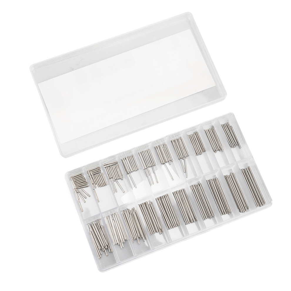 300Pcs Stainless Steel Watch Spring Bars, 8-27Mm Length 9331346690152