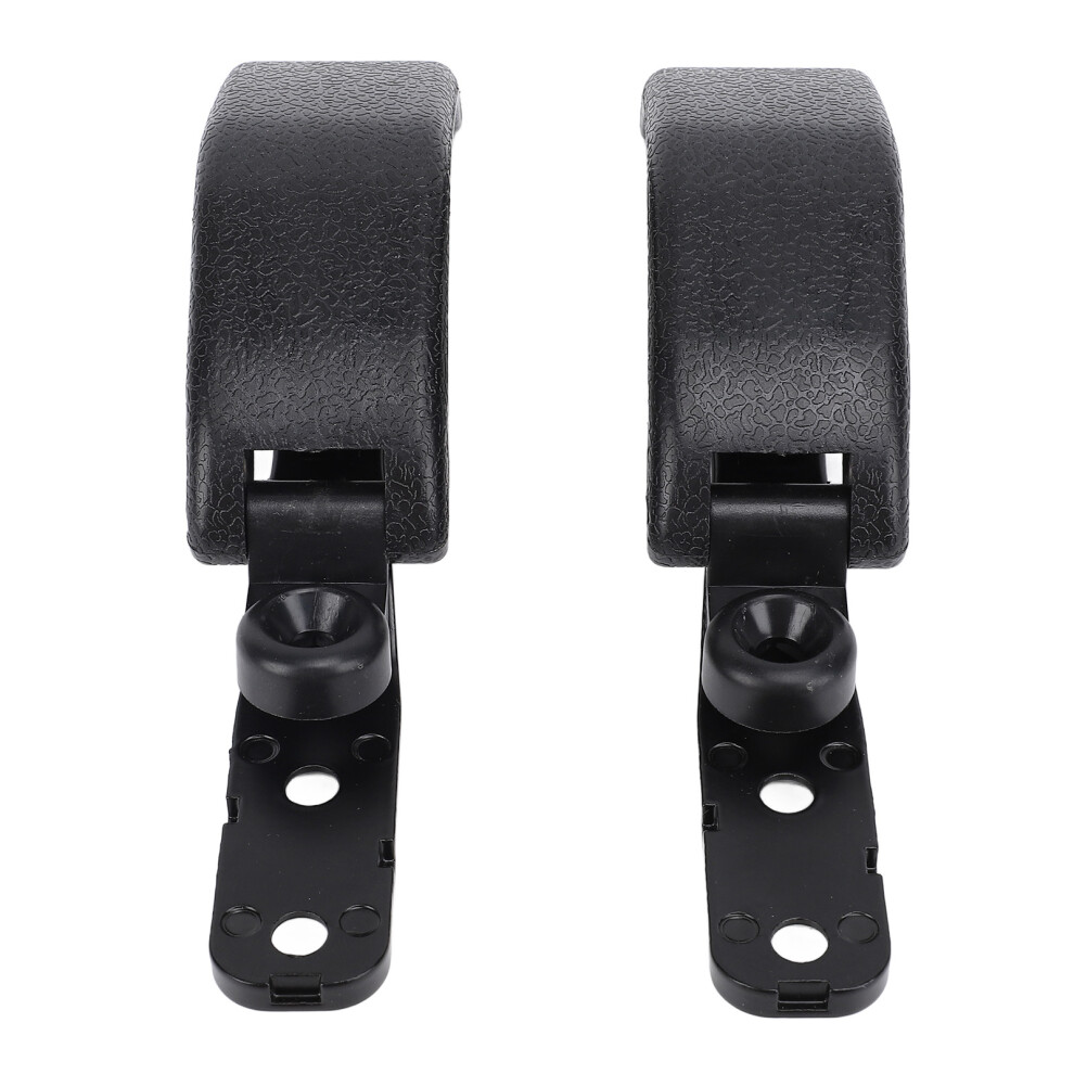 Enhanced Safety Rear Quarter Glass Latch For Tacoma T100 Hilux Black 4951346691567