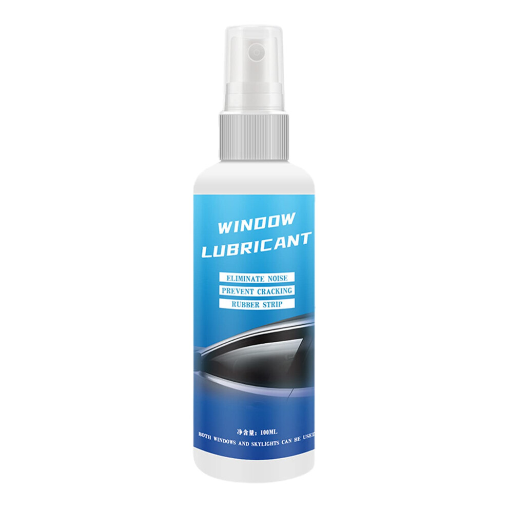 Silicone Window Lubricant 100Ml - Auto Rubber Restoration Spray For Noise Elimination And Adhesion Prevention, 2 Pack 6038364147646