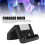Dock di ricarica per Switch Lite con indicatore LED e supporto per striscia luminosa Nero 7