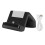 Dock di ricarica per Switch Lite con indicatore LED e supporto per striscia luminosa Nero 2