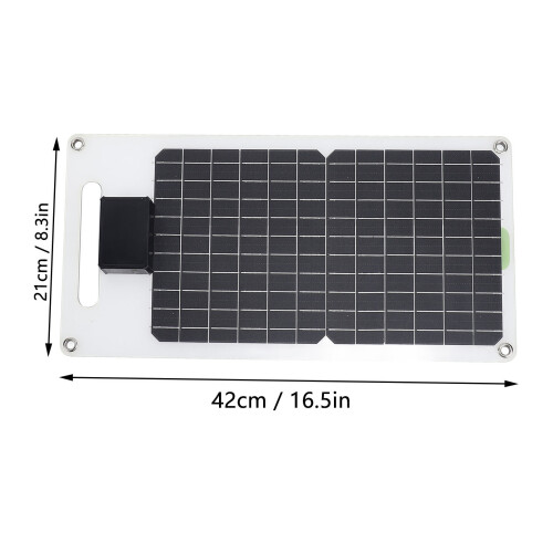 100A 12V/24V Solar Charge Controller & 50W Monocrystalline Panel 1