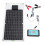 100A 12V/24V Solar Charge Controller & 50W Monocrystalline Panel 3