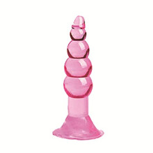 Anal Butt Plug Silicone Dildo Male Prostate Massager 4 Inch Anal Beads G Spot Compatible Adult Toy for Couples