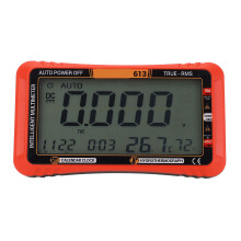 Digital Multimeter 600V DC/AC Volt Amp Ohm Capacitance Tester Red