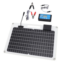 Kit di ricarica solare da 100 W 12 V/24 V con USB e controllore da 100 A per camper/barca