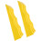 2PCS Automotive Leveling Ramp 7716LBS Capacity 3 10