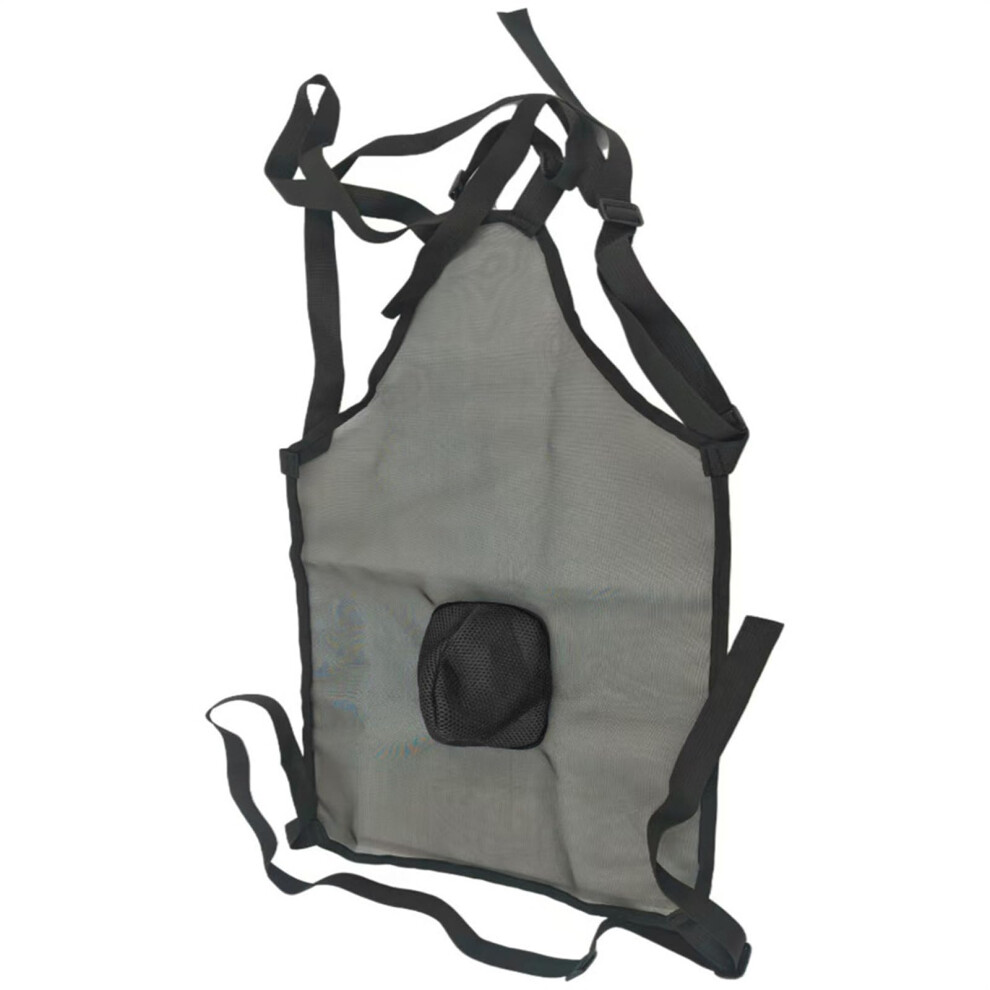 Livestock Apron For Goats And Sheep - Wear Resistant Black Control Skirt With Adjustable Strap For Breeding 6038364148254