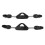 2PCS Diving Spring Fin Strap Stainless Steel 10