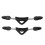 2PCS Diving Spring Fin Strap Stainless Steel 6