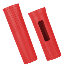 Microphones Handle Guard Sleeve for KTV, Concerts, and-Red