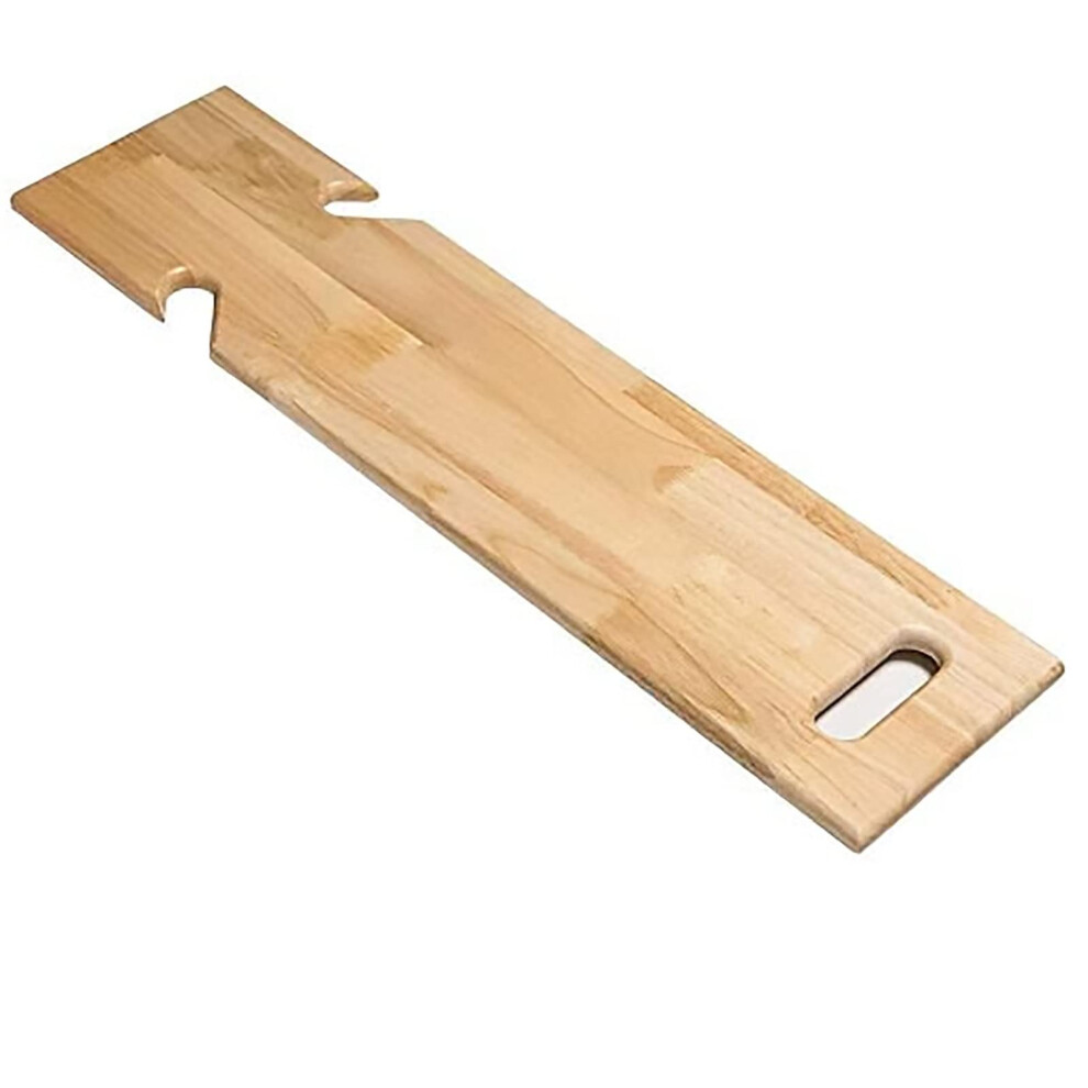 Wooden Transfer Board for Wheelchair Transfers, Elderly and Disabled Patient Handling Aid, 30 Inch, Durable Design