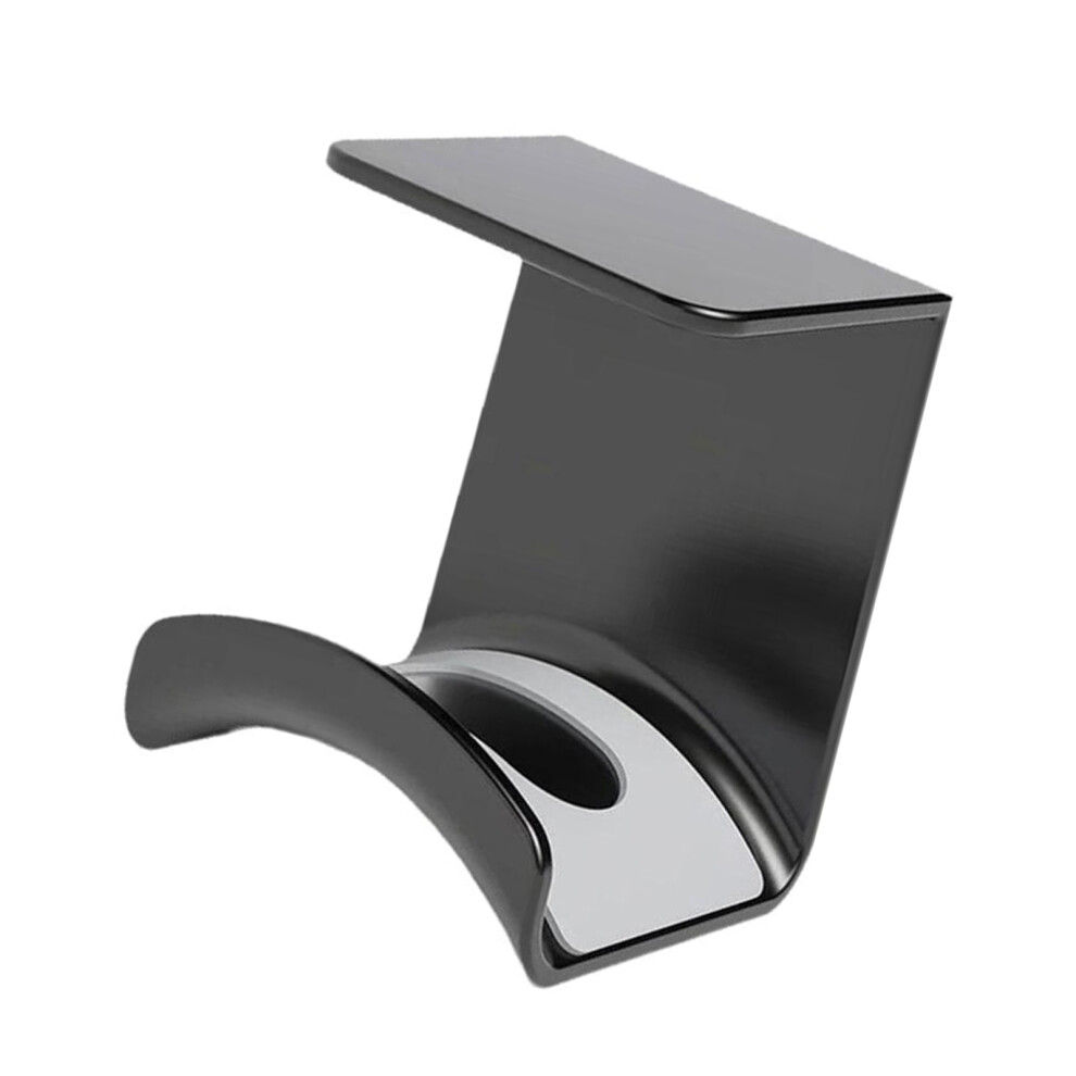 Headset Hanger Bracket Space Efficient Under- Table Black 7732000106965