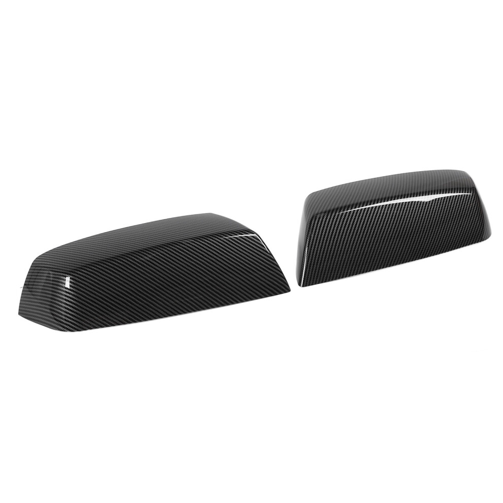 Rearview Mirror Cover Caps For 2015-2019 2500Hd/3500Hd Carbon Fiber 7891346696469