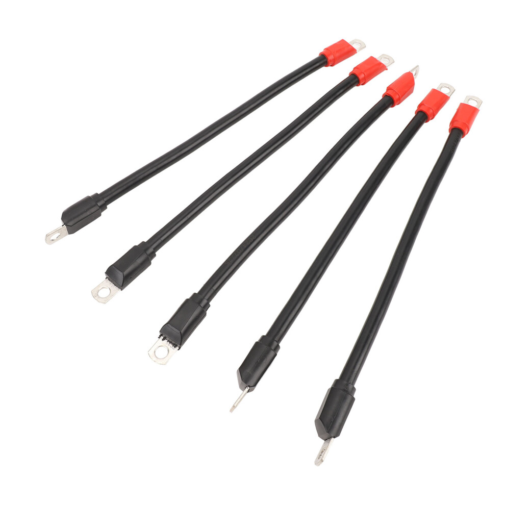 5 Pcs 14.17In 4 Gauge Copper Battery Cables For 36V/48V Golf Carts 8491346696873
