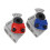 2-Pack Red Blue 37 Gladhand Set for Semi Trucks & Trailers 14