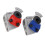 2-Pack Red Blue 37 Gladhand Set for Semi Trucks & Trailers 7