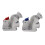 2-Pack Red Blue 37 Gladhand Set for Semi Trucks & Trailers 10