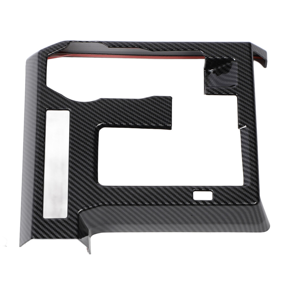 Center Console Gear Shift Panel Cover For Tacoma 2024 Abs Carbon Fiber 8341346696987