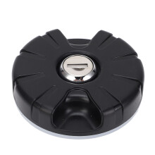 Tapa redonda de entrada de agua para autocaravana UV-resistente con cierre
