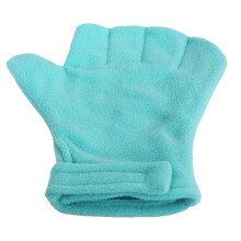 Animal Handling Gloves Bite Proof | Scratch Resistant Mittens for Squirrel, Hamster, Reptile, Snake, Parrot, Lizard, Hedgehog - Blue