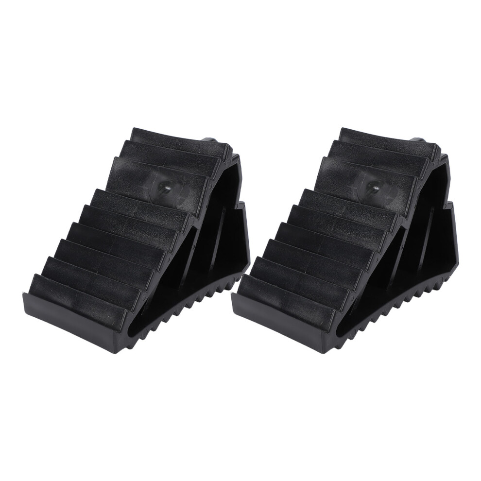 2Pcs Wheel Chocks With Carry Handles Anti Slip 8320539907376