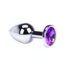 Anal Butt Plug Stainless Steel - 3 Sizes, Colorful G-Spot Stimulator, Anus Masturbator, Sex Toy for Men and Women