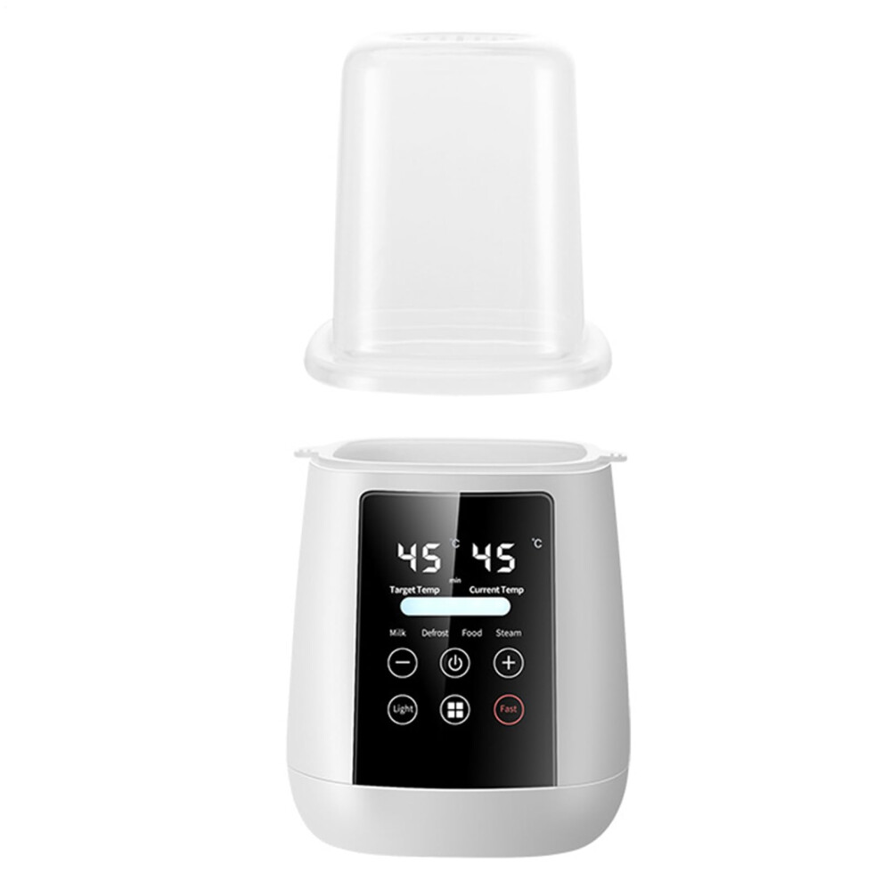 Baby Warmer Bottle - Automatic 6-in-1 Breastmilk and Formula Heater, Safe Fast Feeding, 26x14x12.8cm, Compatible with Baby Food