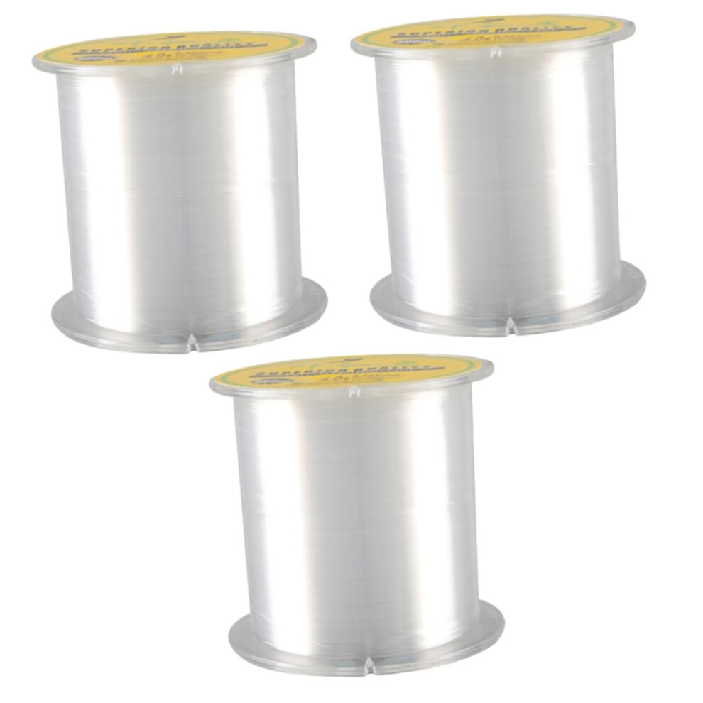 Fishing Throwing Line Monofilament Clear Fluorocarbon Fishing Line Transparent 5 Size 3pcs Braid Fishing Cord-image-OPC-PKC9MMH-NEW