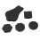 Billiard Chalk Holder Magnetic Hexagonal Octagonal 10