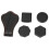 Billiard Chalk Holder Magnetic Hexagonal Octagonal 3