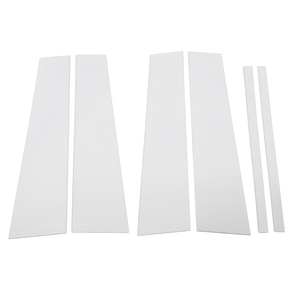 6Pcs Pillar Post Cover Pc Chrome High Gloss Mirror 8320539907949