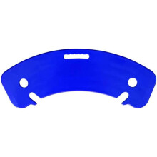 Slide Transfer Curved Board 31 Inch, Patient Slide Assist Device for Wheelchair to Bed, Toilet, Tub, Car, Supports 330 lbs, Dark Blue