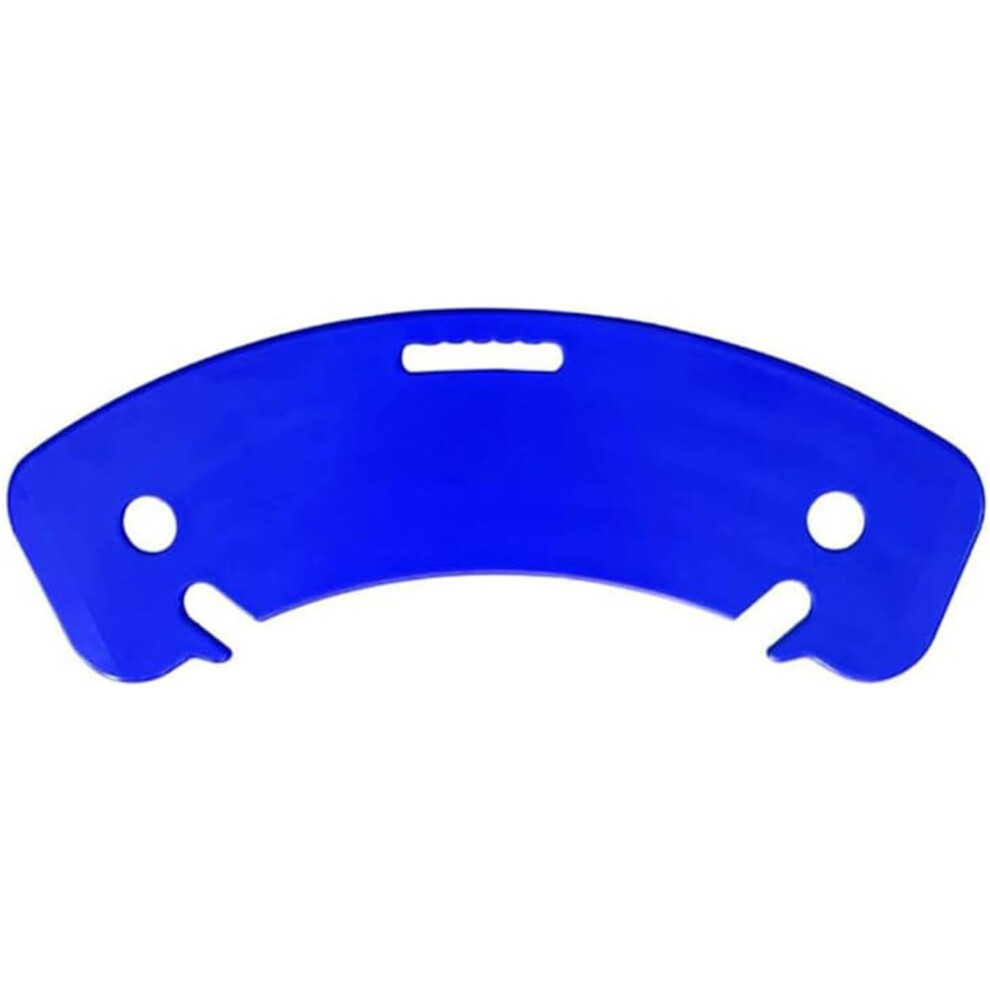 Dark/Blue Slide Transfer Curved Board 31 Inch, Patient Slide Assist Device For Wheelchair To Bed, Toilet, Tub, Car, Supports 330 Lbs,