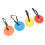 Soccer Goal Target Discs TPE Adjustable Length 5