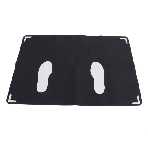 Baseball Hitting Mat with Toes Facing Rubber