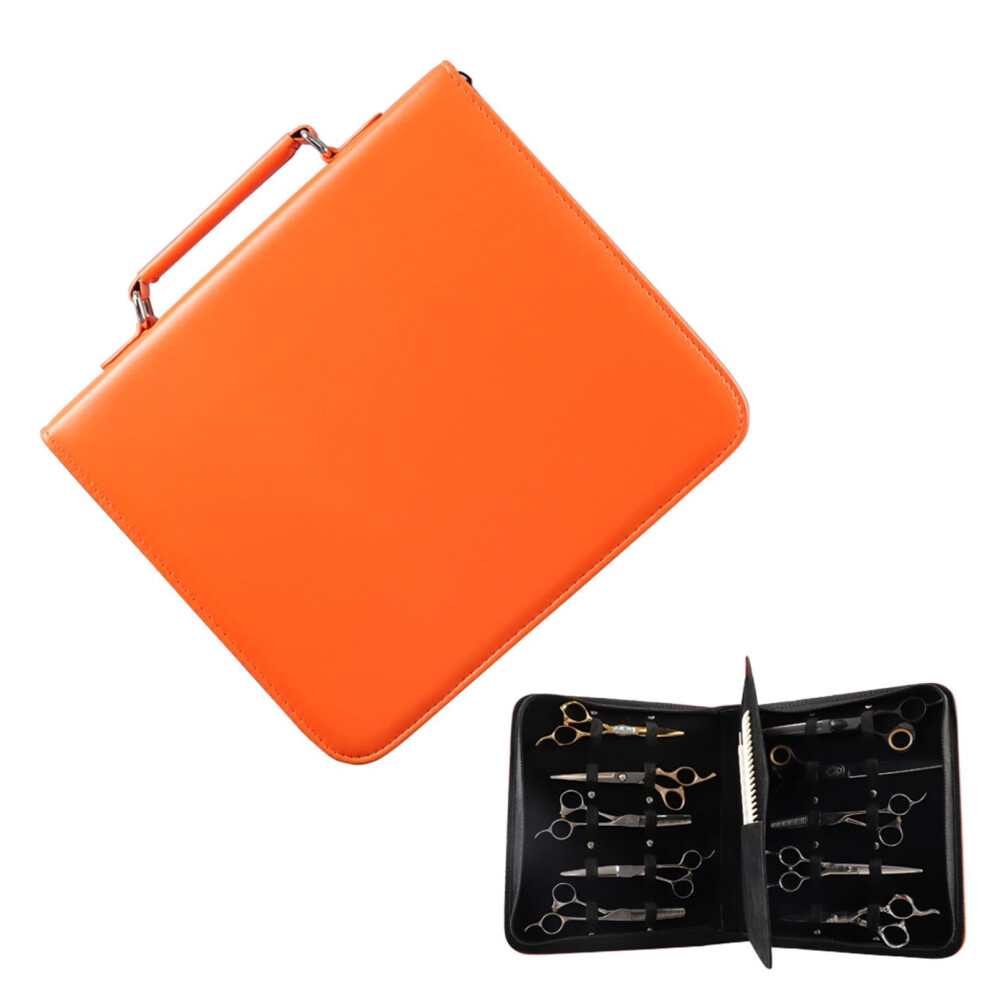 Scissors Holder Hair Salon Barber Comb Scissors Storage Bag for Hairdresser Professional Tool Organizer Bag Black