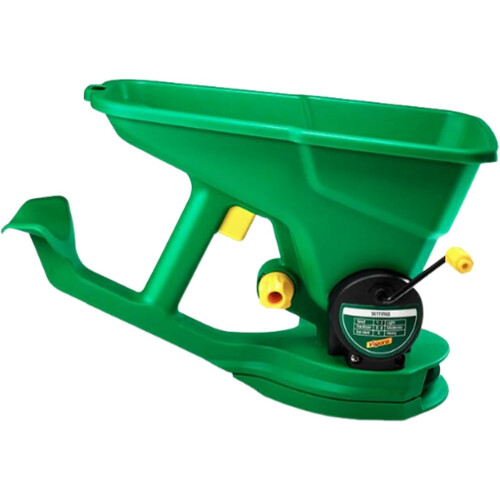 Hand Held Seed Spreader Portable Garden Tool for Efficient Seed and Fertilizer Distribution, Durable Lightweight Design 1