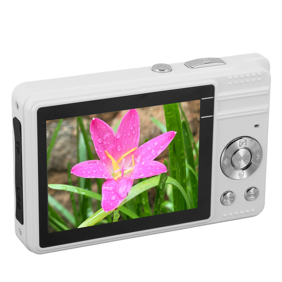 50Mp Digital Camera For Teens 1080P 2.8" Tft Screen White 4991346699378