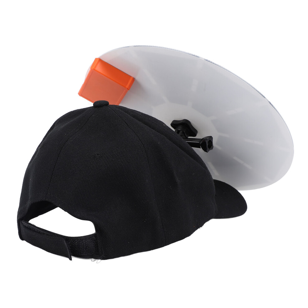 20W Solar Panel Hat With Dual Usb Ports, 5V Fast Charge, Portable Outdoor Headwear 4691346699407