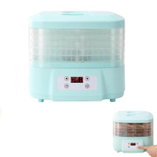 Food Dehydrator Machine for Candy & Snacks, 220V Mini Snack Dehydrator with 6 Trays for Home Use